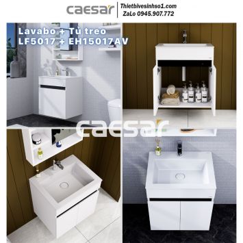 Tủ Chậu Lavabo Caesar LF5017-EH15017AV