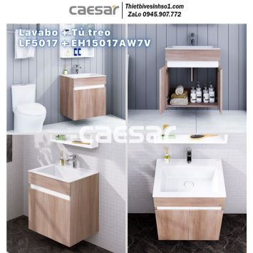 Tủ Chậu Lavabo Caesar LF5017-EH15017AW7V