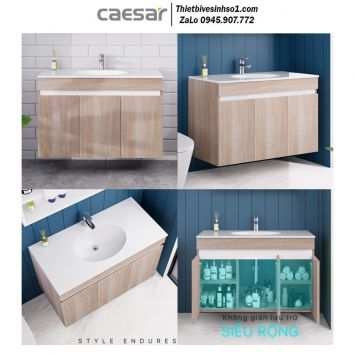 Tủ Chậu Lavabo Caesar LF5028-EH15028AW7V