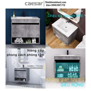 Tủ Chậu Lavabo Caesar LF5030-EH05030ASV