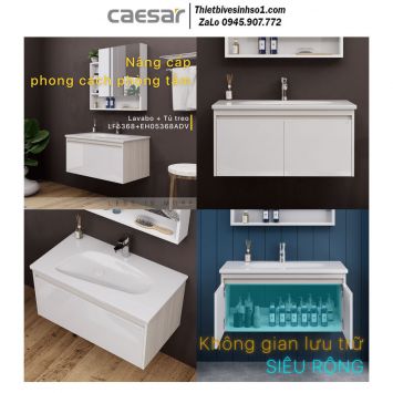 Tủ Chậu Lavabo Caesar LF5368-EH05368ADV