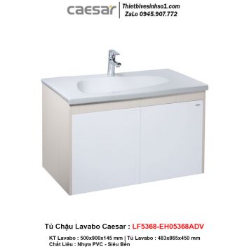 Tủ Chậu Lavabo Caesar LF5368-EH05368ADV