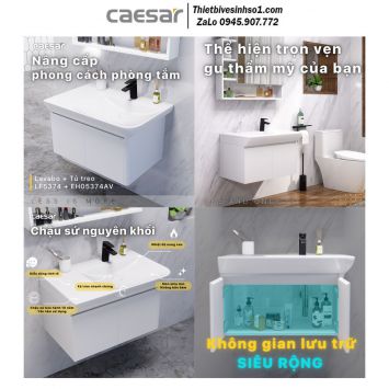 Tủ Chậu Lavabo Caesar LF5374-EH05374AV
