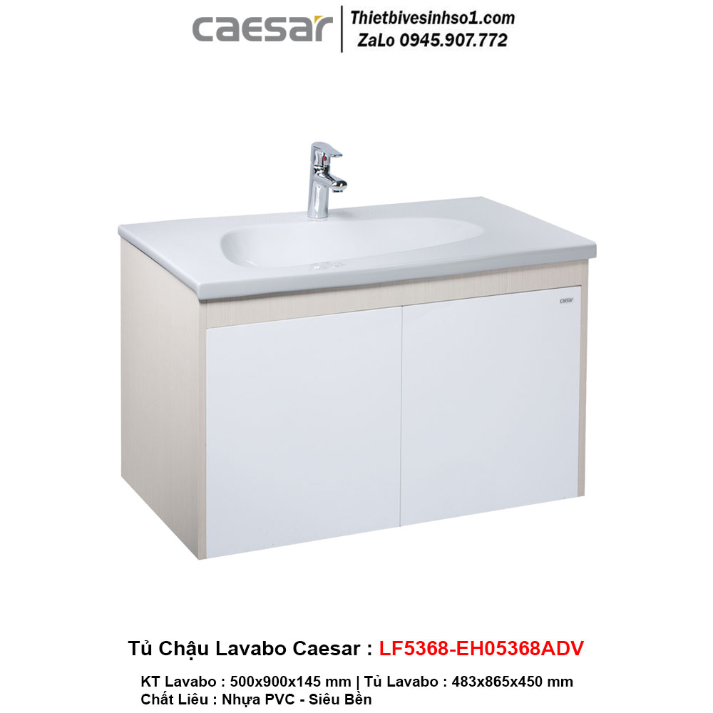 Tủ Chậu Lavabo Caesar LF5368-EH05368ADV