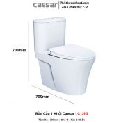 Bồn Cầu 1 Khối Caesar C1395
