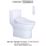 Bồn Cầu Nắp Rửa Điện Tử Caesar C1374F-TAF512H