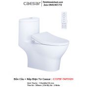 Bồn Cầu Nắp Rửa Điện Tử Caesar C1375F-TAF512H