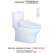Bồn Cầu Nắp Rửa Điện Tử Caesar C1394F-TAF512H