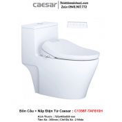 Bồn Cầu Nắp Rửa Điện Tử Caesar C1356F-TAF610H
