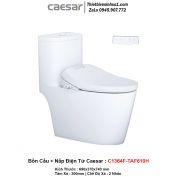 Bồn Cầu Nắp Rửa Điện Tử Caesar C1364F-TAF610H