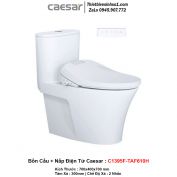 Bồn Cầu Nắp Rửa Điện Tử Caesar C1395F-TAF610H
