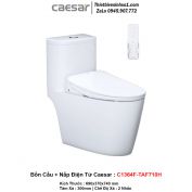 Bồn Cầu Nắp Rửa Điện Tử Caesar C1364F-TAF710H