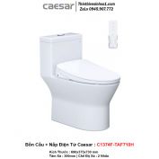 Bồn Cầu Nắp Rửa Điện Tử Caesar C1374F-TAF710H
