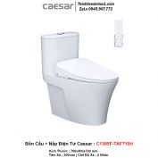Bồn Cầu Nắp Rửa Điện Tử Caesar C1395F-TAF710H