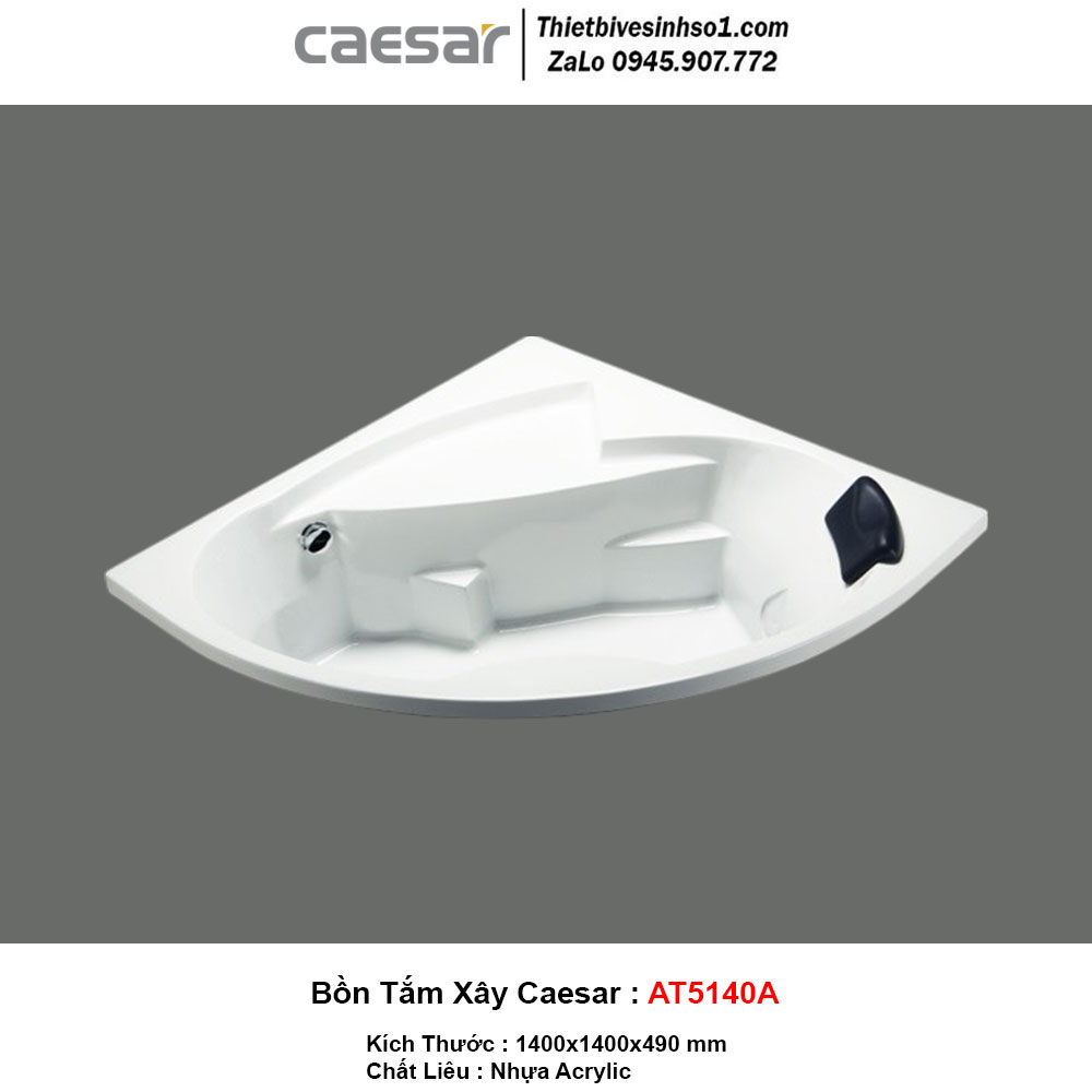 Bồn Tắm Xây Caesar AT5140A