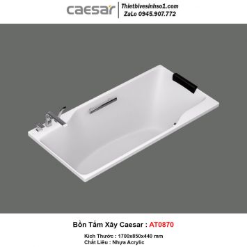 Bồn Tắm Xây Caesar AT0870
