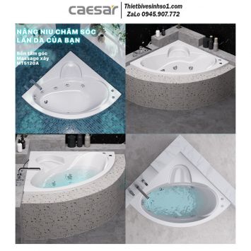 Bồn Tắm Xây Massage Caesar MT5120A