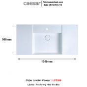 Chậu Lavabo Caesar LF5386
