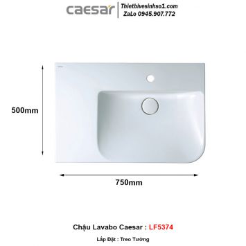 Chậu Lavabo Caesar LF5374