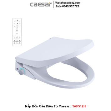 Nắp Bồn Cầu Điện Tử Caesar TAF512H