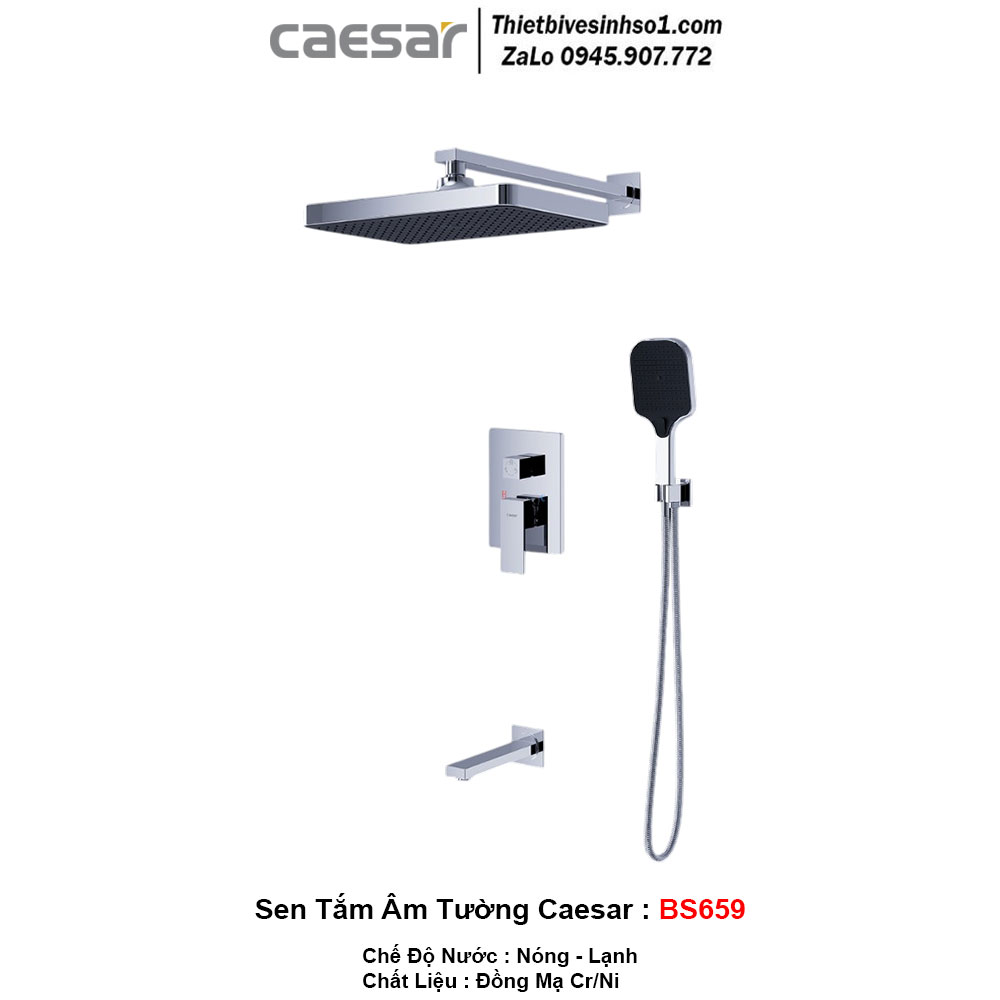 Sen Tắm Âm Tường Caesar BS659