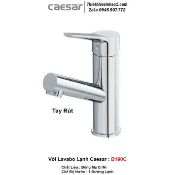 Vòi Lavabo Lạnh Caesar B190C