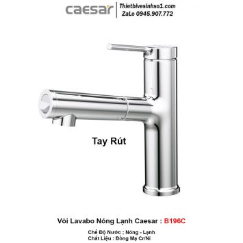 Vòi Lavabo Nóng Lạnh Caesar B196C