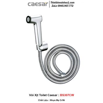 Vòi Xịt Toilet Caesar BS307CW