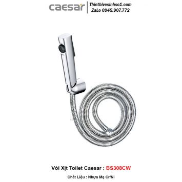 Vòi Xịt Toilet Caesar BS308CW