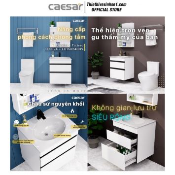 Tủ Chậu Lavabo Caesar LF5024-EH15024DDV