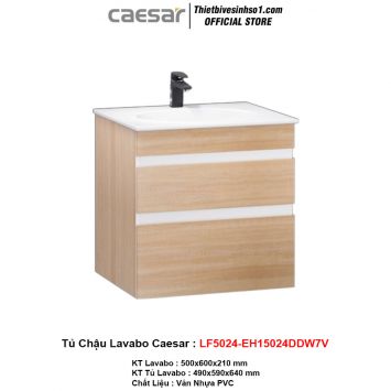 Tủ Chậu Lavabo Caesar LF5024-EH15024DDW7V