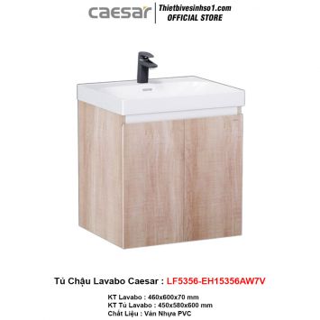Tủ Chậu Lavabo Caesar LF5356-EH15356AW7V