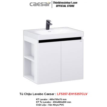 Tủ Chậu Lavabo Caesar LF5357-EH15357CLV
