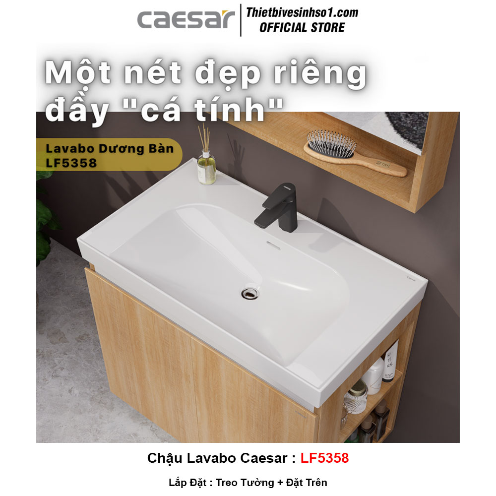 Chậu Lavabo Caesar LF5358 Chậu Lavabo Caesar LF5358