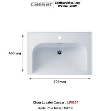 Chậu Lavabo Caesar LF5357