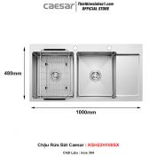 Chậu Rửa Bát Caesar KSH22H100SX