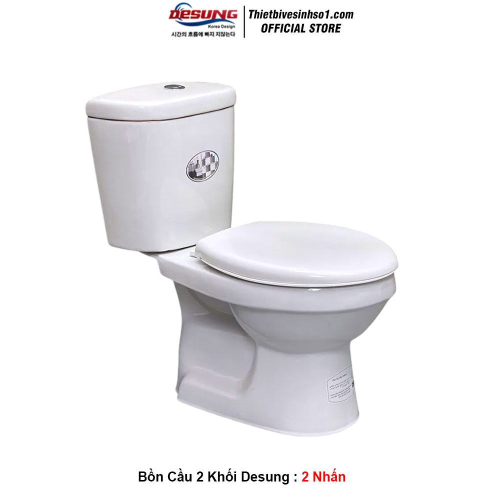 Bồn Cầu 2 Khối 2 Nhấn
