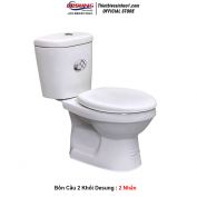 Bồn Cầu 2 Khối 2 Nhấn