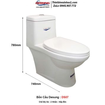 Bồn Cầu Desung DS07
