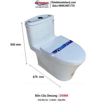 Bồn Cầu Desung DS999