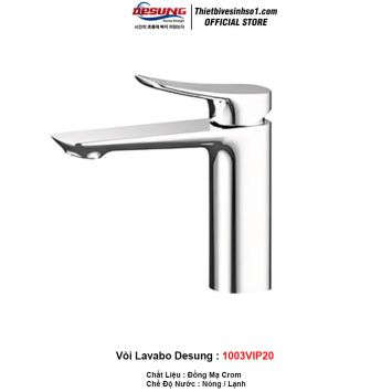 Vòi Lavabo Desung 1003VIP20