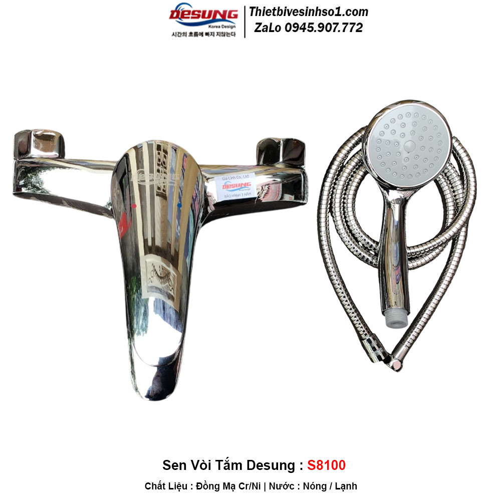 Sen Tắm Desung S8100 Sen Tắm Desung S8100