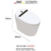 Bồn Cầu D&K DK-Q3301