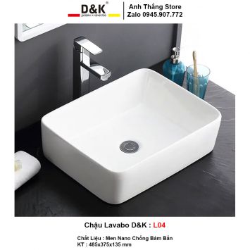 Chậu Lavabo D&K L04