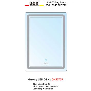 Gương LED D&K DK50705