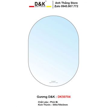 Gương Tráng Bạc D&K DK50704