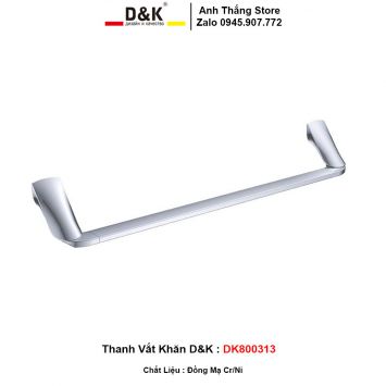 Thanh Vắt Khăn D&K DK800313