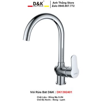 Vòi Rửa Bát D&K DK1392401