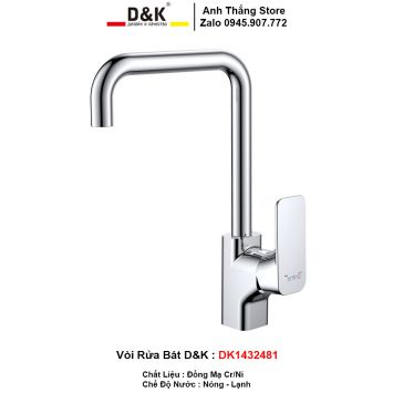 Vòi Rửa Bát D&K DK1432481