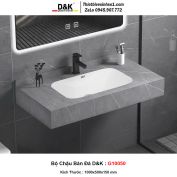 Bộ Chậu Bàn Đá D&K G10050